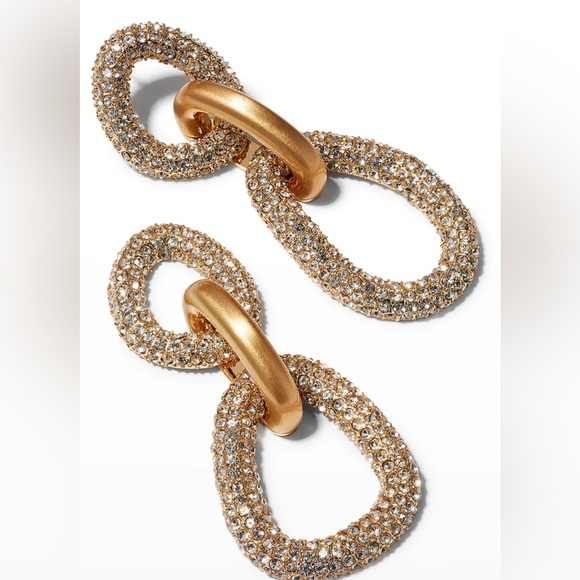 CULT GAIA
Reyes Crystal-Embellished Chain Drop Earrings - Picture 5 of 10